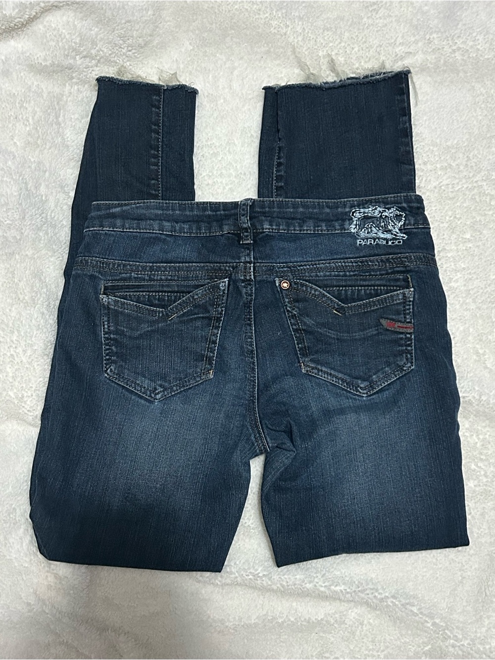 Parasuco Women’s Straight Leg Jeans in Dark Blue